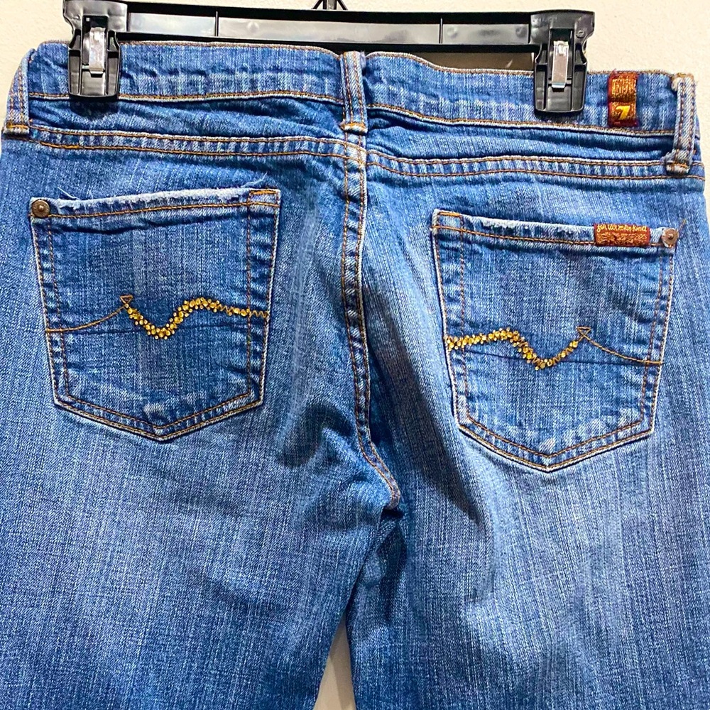 7 for All Mankind Bootcut Lightwash Jeans Cut #704853 - Size 28